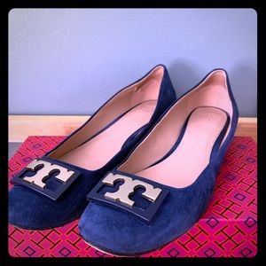 Tory Burch suede flats